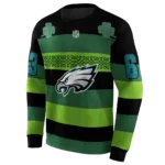 personalized-philadelphia-eagles-celtic-patterns-green-hoodie-best-selling