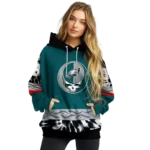 personalized-philadelphia-eagles-grateful-vibes-green-hoodie-best-selling