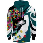 personalized-philadelphia-eagles-puzzle-pieces-green-hoodie-best-selling