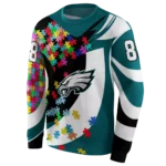 personalized-philadelphia-eagles-puzzle-pieces-green-hoodie-best-selling