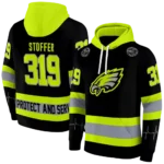 personalized-philadelphia-eagles-safety-motif-black-neon-green-hoodie-best-selling