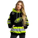 personalized-philadelphia-eagles-safety-motif-black-neon-green-hoodie-best-selling