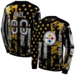 personalized-pittsburgh-steelers-distressed-flag-gold-black-hoodie-best-selling