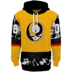 personalized-pittsburgh-steelers-grateful-vibes-gold-hoodie-best-selling