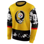 personalized-pittsburgh-steelers-grateful-vibes-gold-hoodie-best-selling