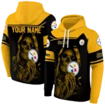 personalized-pittsburgh-steelers-grim-reaper-gold-black-hoodie-best-selling