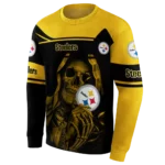 personalized-pittsburgh-steelers-grim-reaper-gold-black-hoodie-best-selling