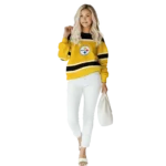 personalized-pittsburgh-steelers-striped-pattern-gold-hoodie-best-selling