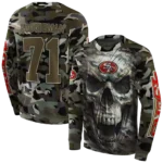 personalized-san-francisco-49ers-camo-skull-hoodie-best-selling