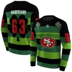personalized-san-francisco-49ers-celtic-patterns-green-hoodie-best-selling