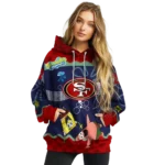 personalized-san-francisco-49ers-spongebob-patrick-star-red-navy-hoodie-best-selling