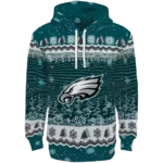 philadelphia-eagles-christmas-trees-green-hoodie-best-selling