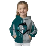 philadelphia-eagles-heartbeat-graphic-green-hoodie-best-selling