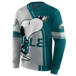 philadelphia-eagles-playful-snoopy-green-hoodie-best-selling