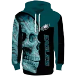 philadelphia-eagles-skull-motif-green-black-hoodie-best-selling