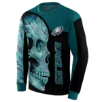 philadelphia-eagles-skull-motif-green-black-hoodie-best-selling