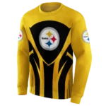 pittsburgh-steelers-concentric-lines-gold-black-hoodie-best-selling