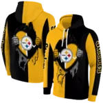 pittsburgh-steelers-heartbeat-graphic-gold-hoodie-best-selling