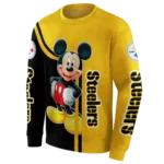 pittsburgh-steelers-mickey-mouse-gold-black-hoodie-best-selling