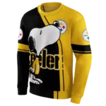 pittsburgh-steelers-playful-snoopy-gold-hoodie-best-selling