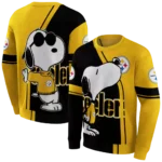 pittsburgh-steelers-playful-snoopy-gold-hoodie-best-selling