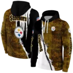 pittsburgh-steelers-ripped-pattern-gold-black-white-hoodie-best-selling