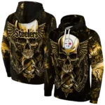 pittsburgh-steelers-skull-artwork-gold-black-hoodie-best-selling