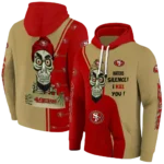 san-francisco-49ers-achmed-skull-red-hoodie-best-selling
