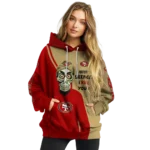 san-francisco-49ers-achmed-skull-red-hoodie-best-selling