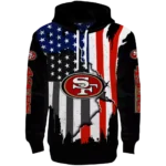 san-francisco-49ers-american-pride-black-hoodie-best-selling
