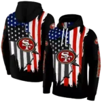 san-francisco-49ers-american-pride-black-hoodie-best-selling
