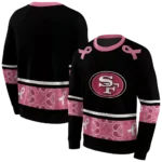 san-francisco-49ers-awareness-ribbon-black-pink-hoodie-best-selling