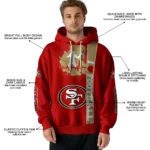 san-francisco-49ers-football-heartbeat-red-hoodie-best-selling