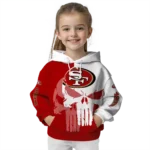 san-francisco-49ers-graphic-punisher-red-white-hoodie-best-selling