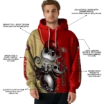 san-francisco-49ers-jack-skellington-red-hoodie-best-selling