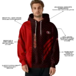 san-francisco-49ers-monogram-pattern-red-hoodie-best-selling
