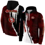 san-francisco-49ers-ripped-pattern-red-black-white-hoodie-best-selling
