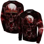 san-francisco-49ers-skull-artwork-red-black-hoodie-best-selling