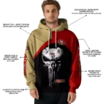 san-francisco-49ers-skull-punisher-gold-black-hoodie-best-selling