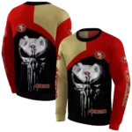 san-francisco-49ers-skull-punisher-gold-black-hoodie-best-selling
