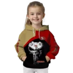 san-francisco-49ers-skull-punisher-gold-black-hoodie-best-selling