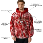 san-francisco-49ers-tie-dye-pattern-red-hoodie-best-selling