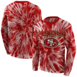 san-francisco-49ers-tie-dye-pattern-red-hoodie-best-selling
