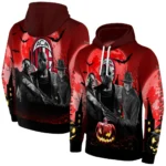 Ac Milan Halloween Vibes Red Black Hoodie Best Selling