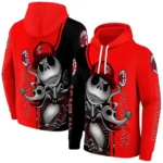 Ac Milan Jack Skellington Red Hoodie Best Selling