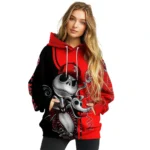 Ac Milan Jack Skellington Red Hoodie Best Selling