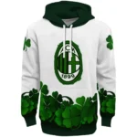 Ac Milan Lucky Motif White Green Hoodie Best Selling