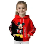 Ac Milan Mickey Mouse Red Black Hoodie Best Selling