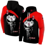 Ac Milan Skull Punisher Black Hoodie Best Selling