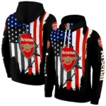 Arsenal American Pride Black Hoodie Best Selling